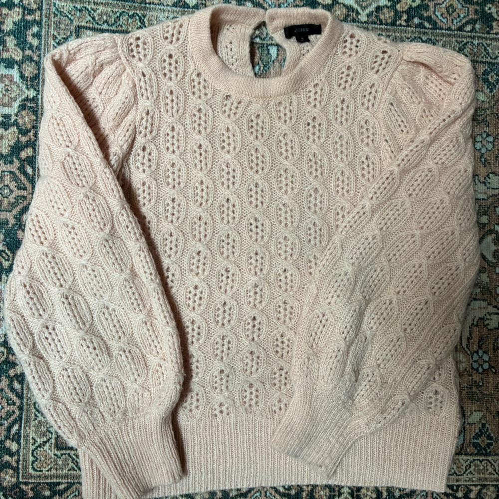 Jcrew beautiful pink sweater